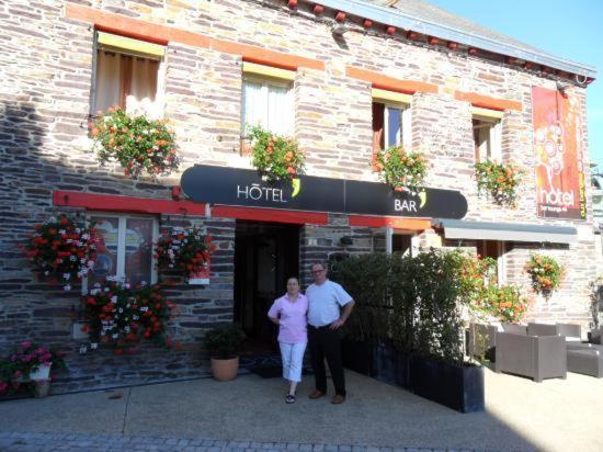 Hotel O2B Aux Berges de Brocéliande Beignon Exterior foto